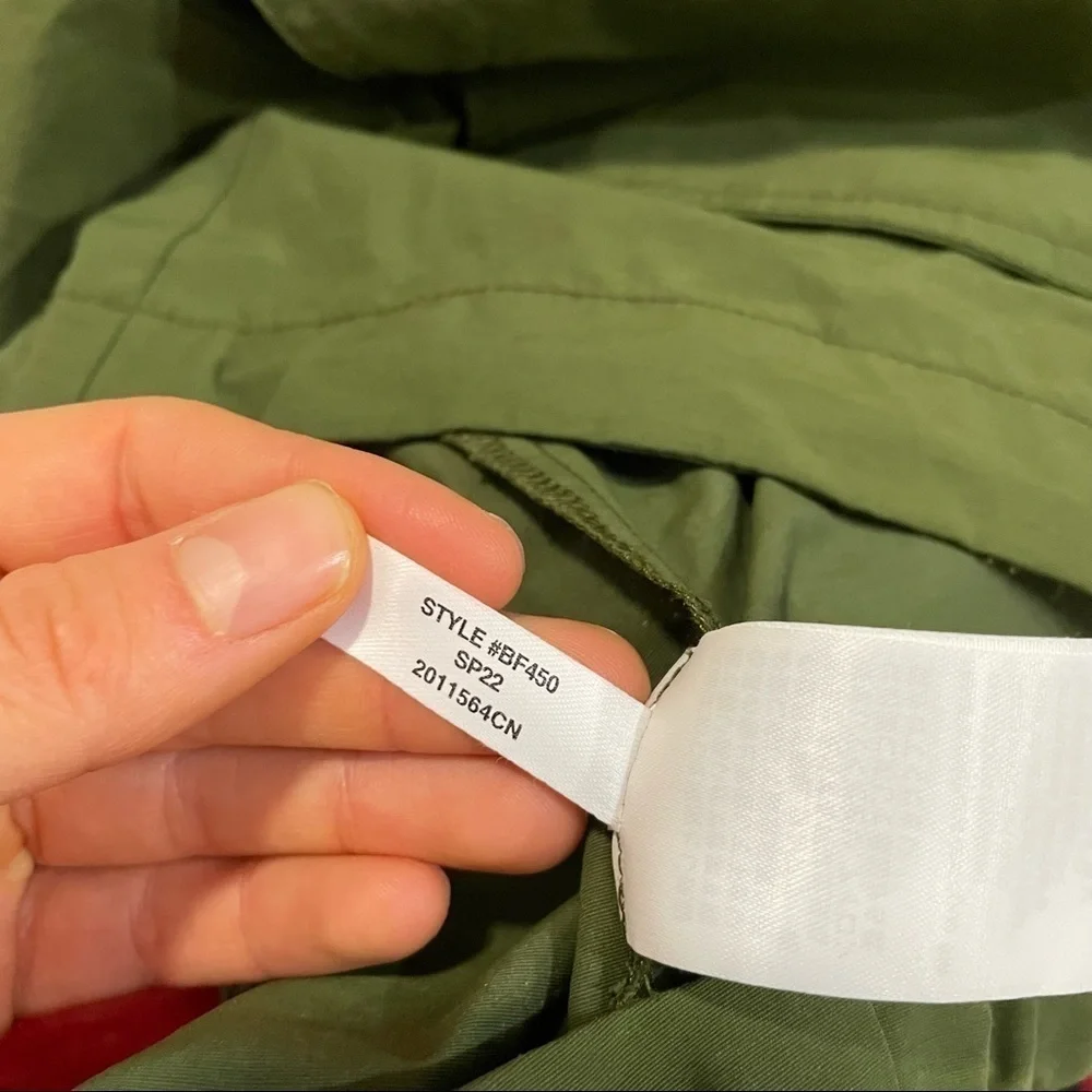 J crew relaxed perfect lightweight jacket laurel green nwot